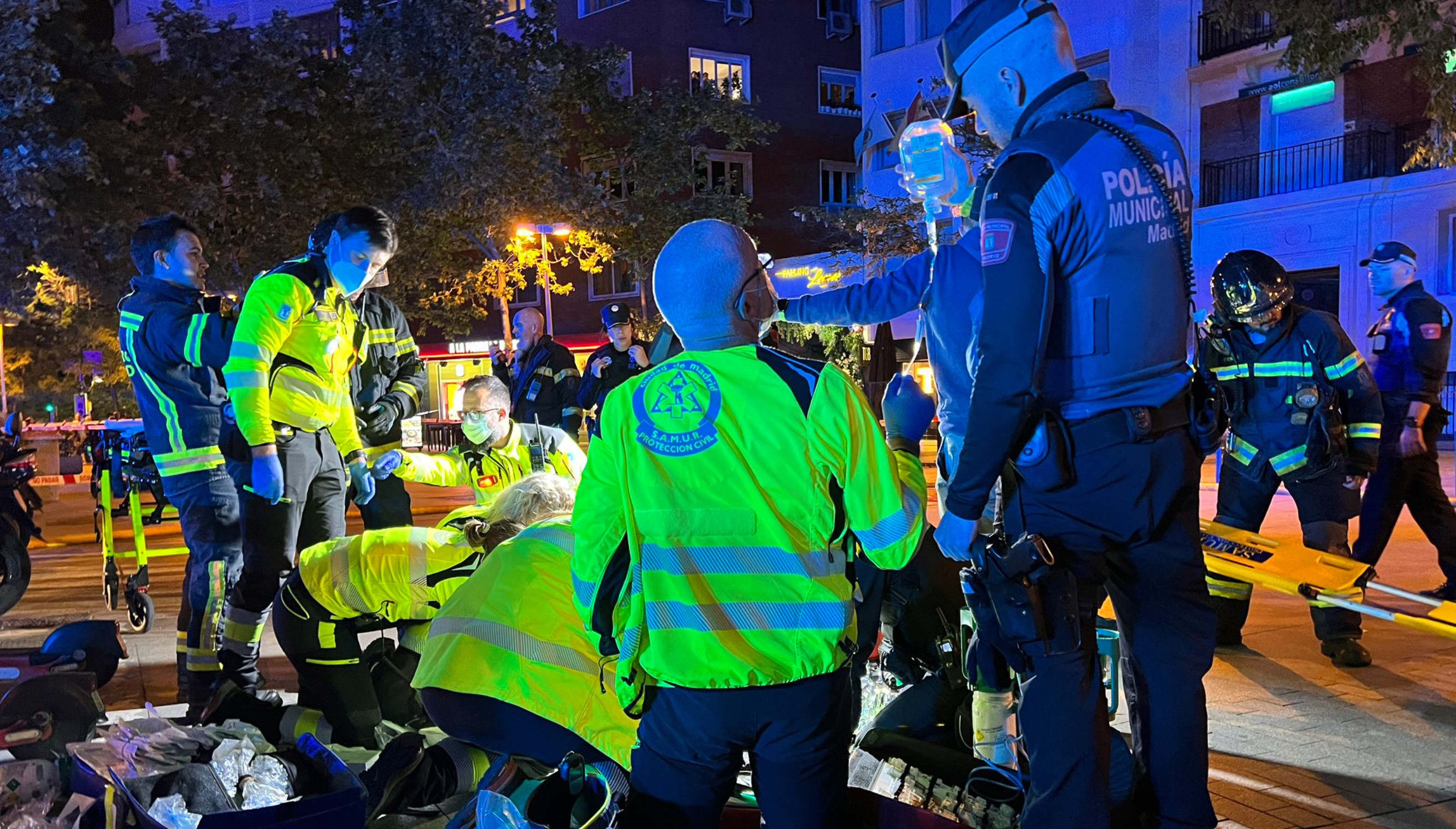 El incendio del restaurante de Manuel Becerra se ha cobrado la vida de una enfermera