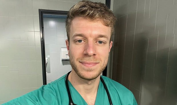 El estudiante de Medicina Pablo Lafuente hizo tres EBAUs antes de entrar en la carrera.