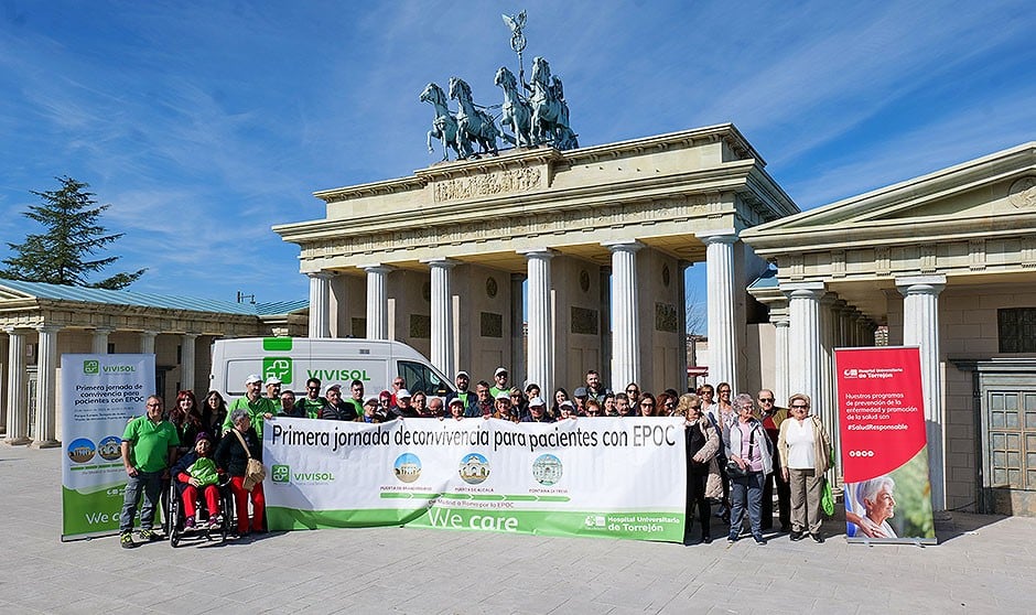 Los organizadores de la primera jornada de convivencia para pacientes con EPOC en Torrejón de Ardoz pretenden fomentar el ejercicio y la vida saludable en estos pacientes.