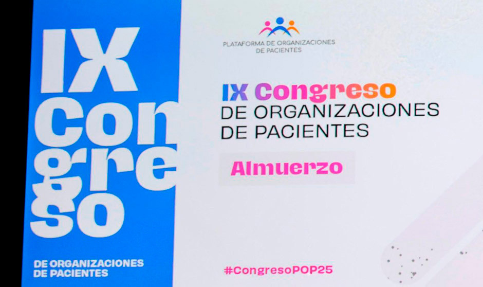 Imagen del Congreso de la Plataforma de Organizaciones de Pacientes (POP)