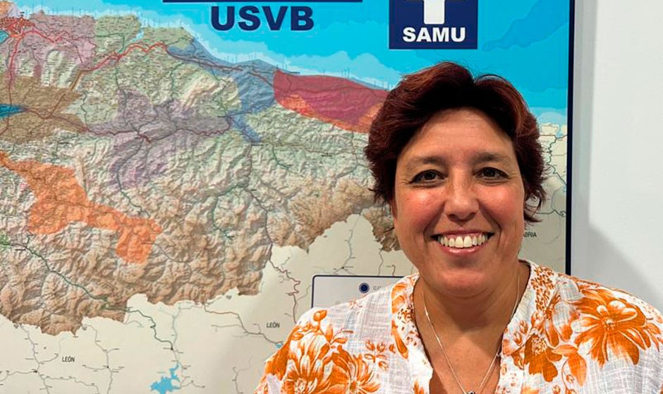 Raquel R. Merlo ha sido la responsable del dispositivo del accidente de los Lagos de Covadonga, que se saldó con 49 accidentados.