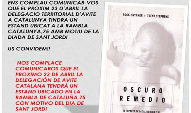 Una rosa, un libro... y un Sant Jordi 'negro' para Grünenthal