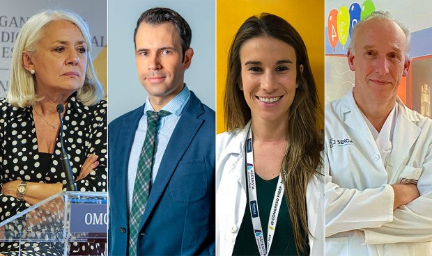 María Ángeles Learte, Pablo Díez, Nerea Itza y Fernando Rueda valoran en Redacción Médica la situación de la obesidad infantil en España