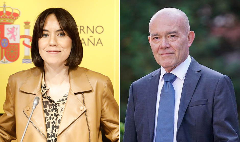 Diana Morant, ministra de Ciencia, Innovación y Universidades; y Juan Ignacio Pérez, consejero de Universidades Ciencia e Innovación de Euskadi.