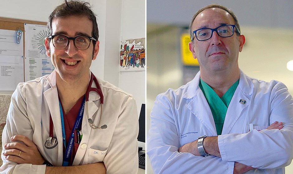  Oriol Yuguero y José Manuel Fandiño: médicos de Familia que 'huyen' a Urgencias por dos motivos