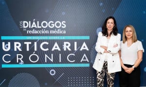Ana Entrala Bueso, alergóloga; y Marta Bergón, dermatóloga, ambas del Hospital General Universitario Gregorio Marañón