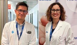 Los especialistas del Hospital Vall d'Hebrón Ignacio Ferreira y María José Abadías llevan a cabo un cambio de sistema organizativo en el centro 