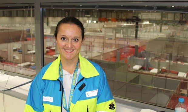 Trabajo "frenético" del equipo de Enfermería del Zendal contra el Covid