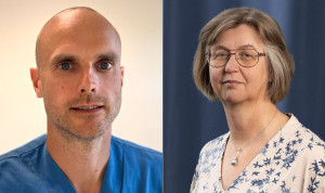 Andreas Stomby, presidente de la Asociación Sueca de Medicina de Familia; e Ylva Sandström, presidenta de la Asociación Sueca de Médicos de Familia