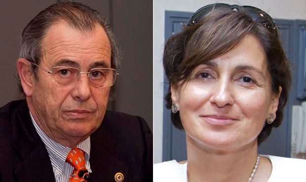 Víctor Grifols e Ildiko Ozorai