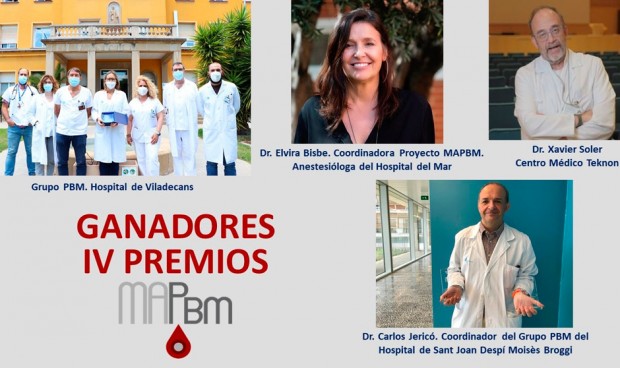 Vifor Pharma premia 4 centros catalanes en gestión de sangre del paciente