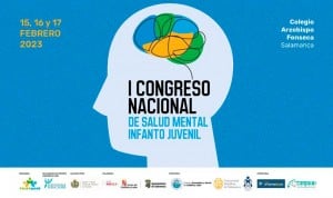 Cartel del Congreso de Salud Mental Infanto-Juvenil 2023 en Salamanca