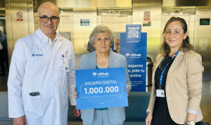  Maria Isabel Utrillas, enfermera jubilada de 72 años, se ha convertido en la usuaria digital 1.000.000.