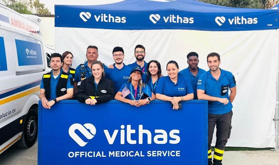  Equipo de Vithas en la Solheim Cup.