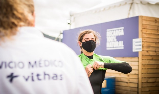 Vithas repite como soporte médico oficial de la World Surf League en España