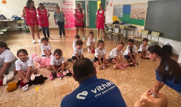 Vithas retoma la formación en hábitos saludables de niños y adolescentes