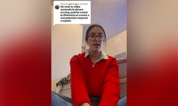 Una estudiante de Enfermería en EEUU explica cómo funciona el acceso a la universidad allí.