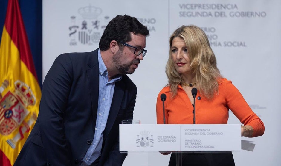 Yolanda Díaz se ahorra un problema (de empleo) con la sanidad