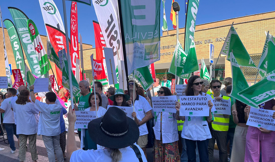 Estatuto Marco de la sanidad, en directo: protestas y protagonistas