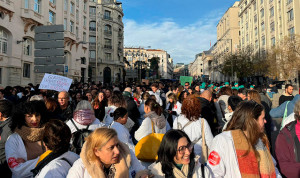 Huelga de médicos contra el Estatuto Marco