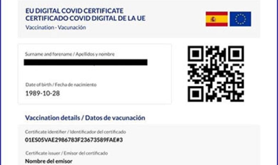 ¿Dónde pedir el Pasaporte Covid? 